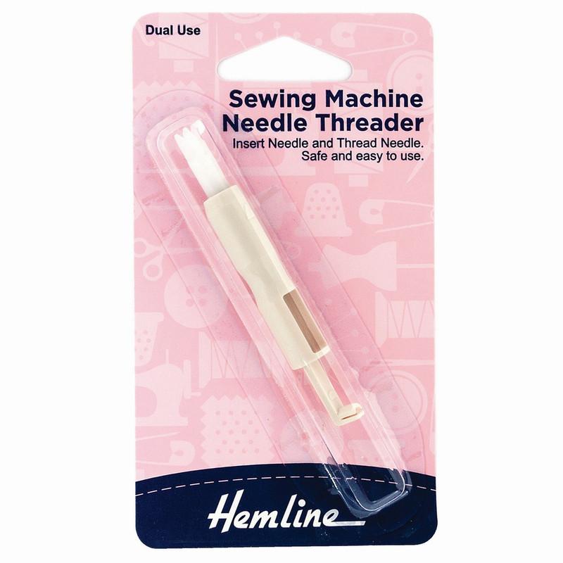 Enhebrador de agujas para máquina de coser Hemline