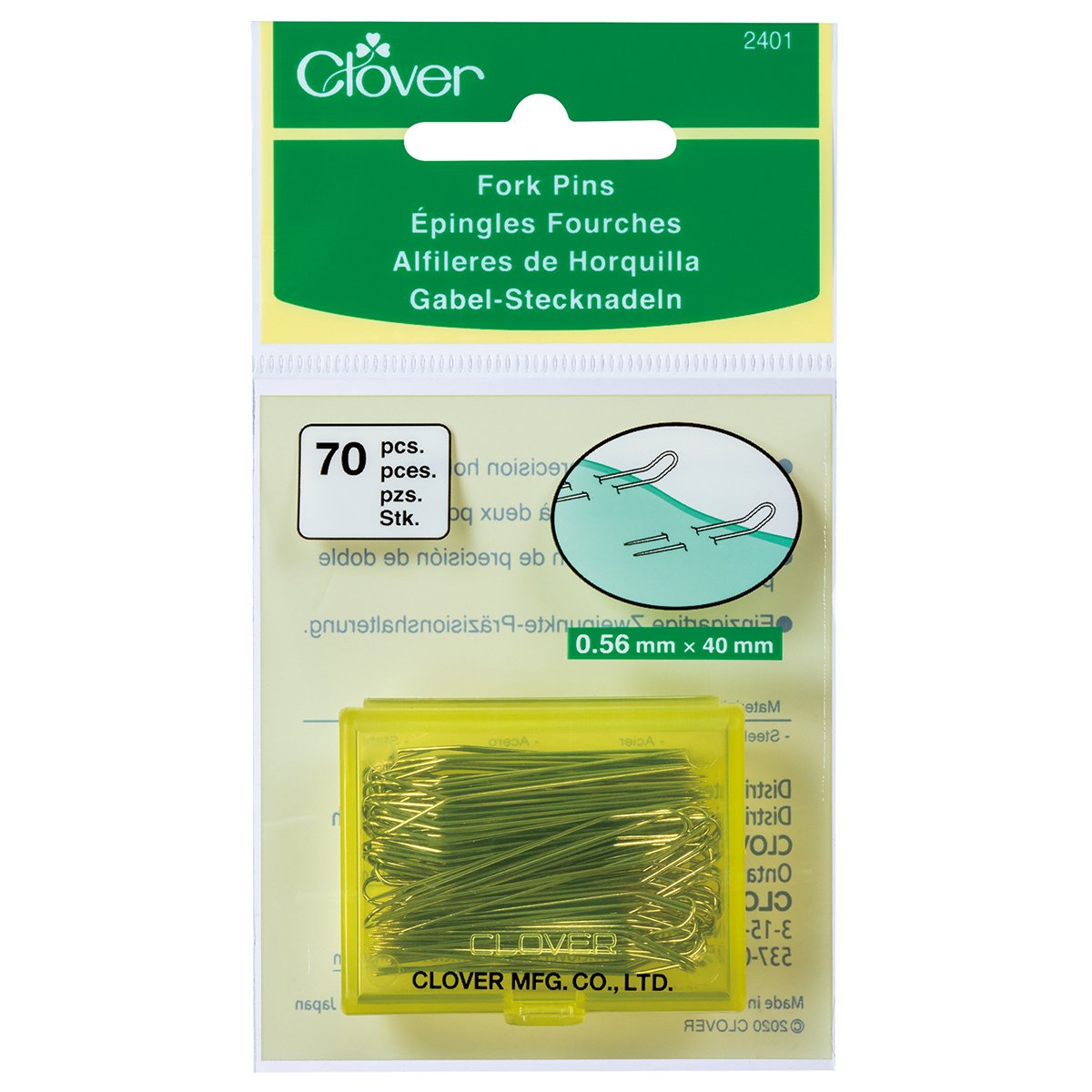 Alfileres de Horquilla 70 pcs