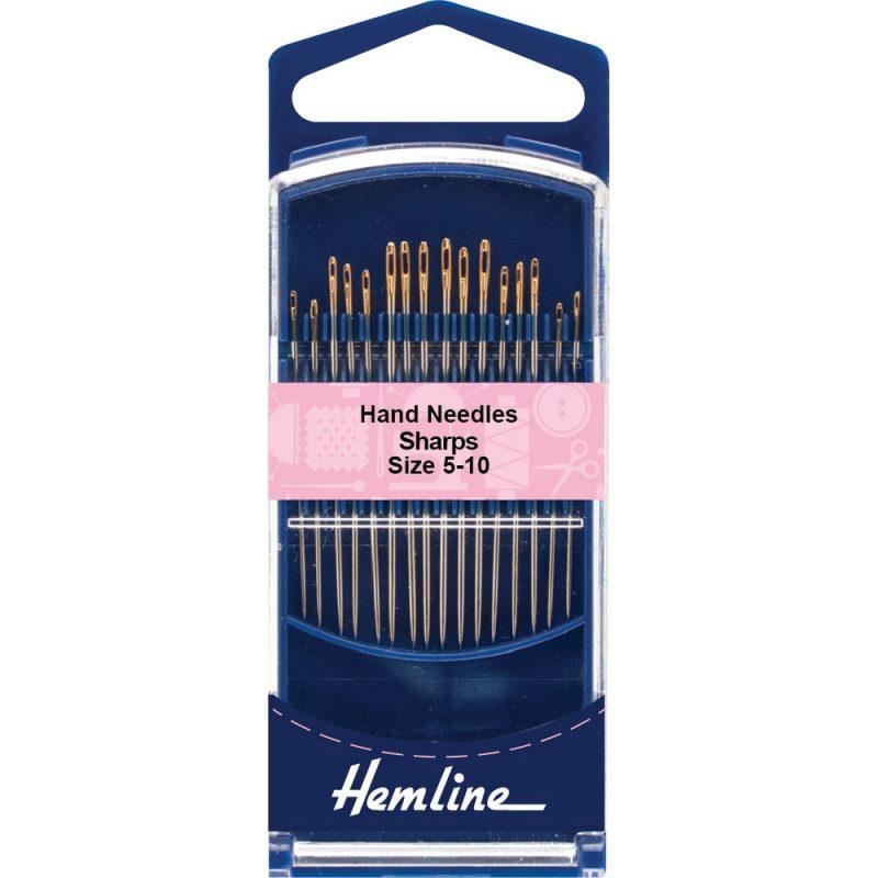 Aguja sharps premium #5-10 Hemline