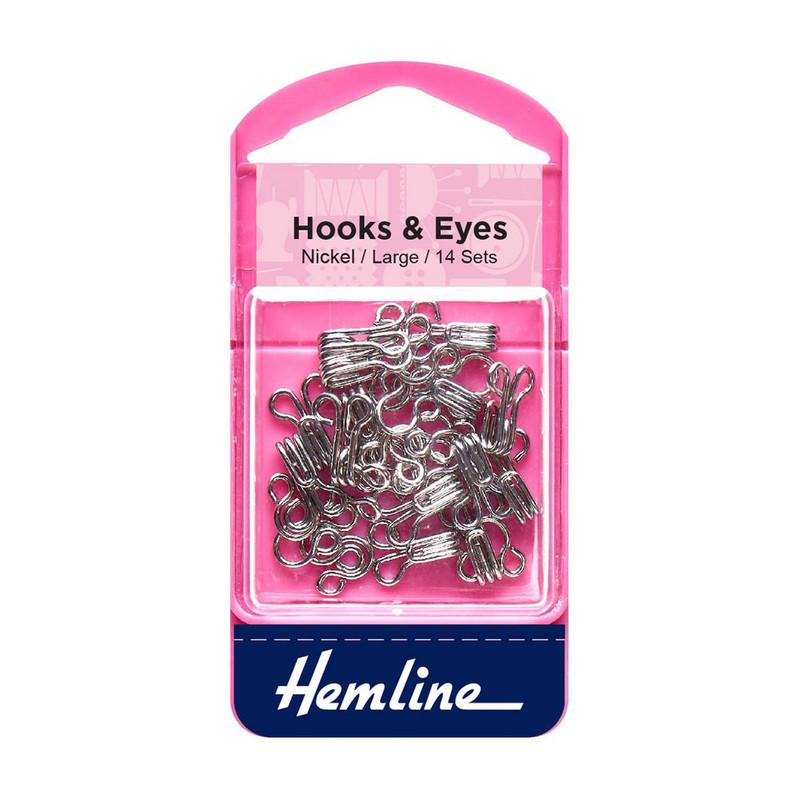 Broche de gancho 14 unidades Hemline