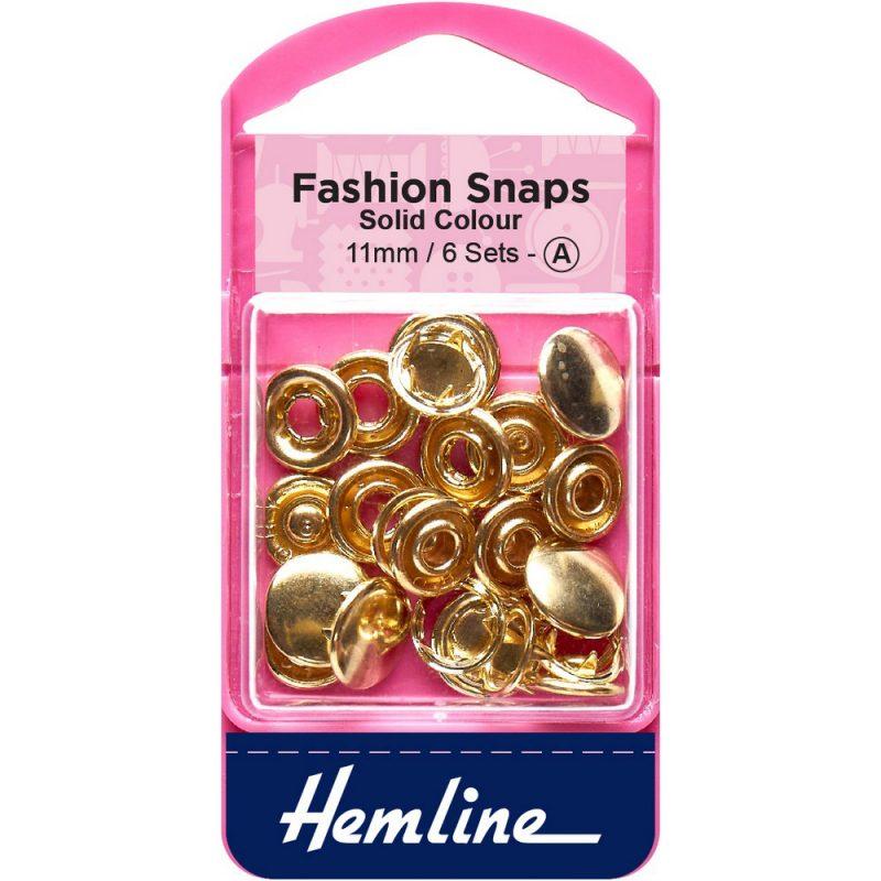 Broche a presi&amp;oacute;n 11 mm 6 un Hemline