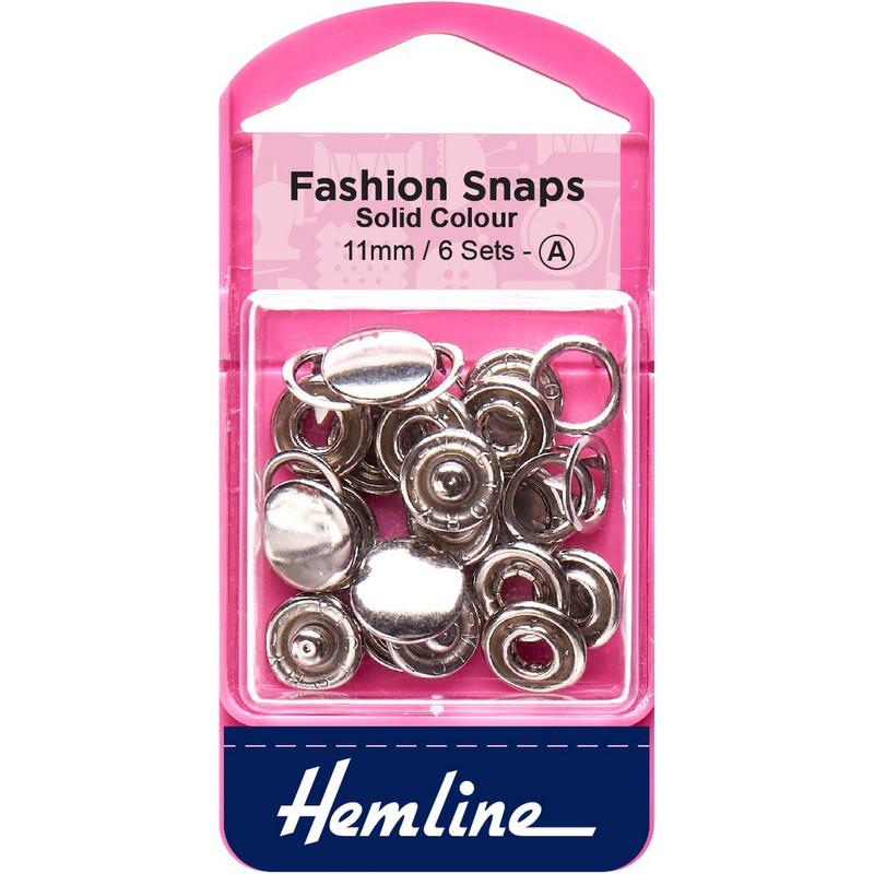 Broche a presi&amp;oacute;n 11 mm 6 un Hemline