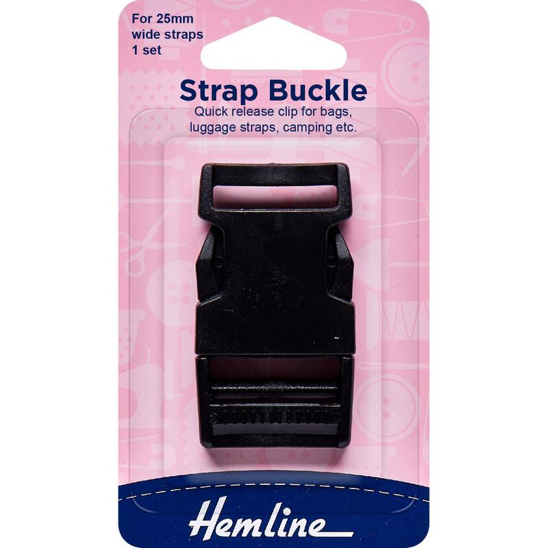 Hebilla correa negra Hemline