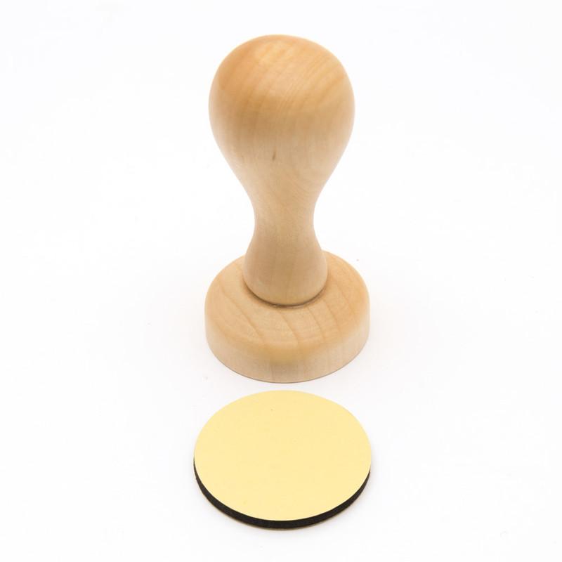 Mango Timbre Madera Redondo Rico