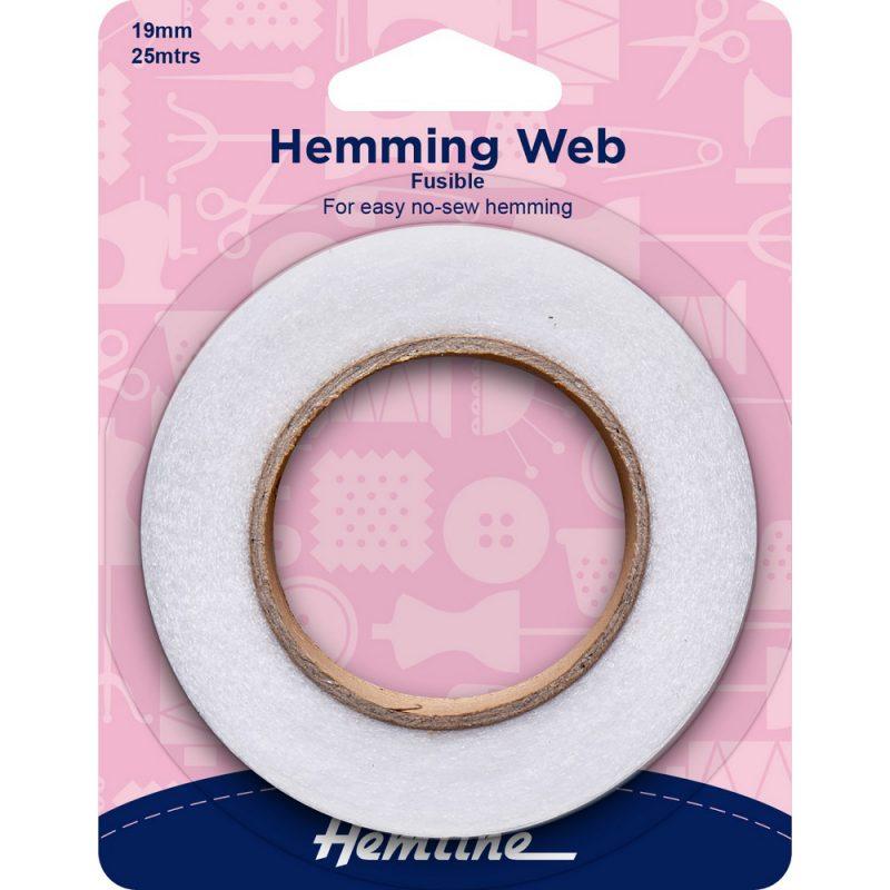 Cinta adhesiva doble faz térmica 25 m Hemline