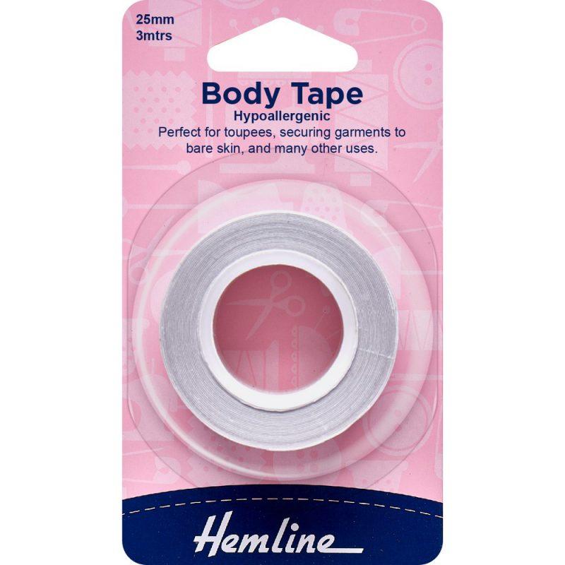 Cinta adhesiva hipoalergénica Hemline