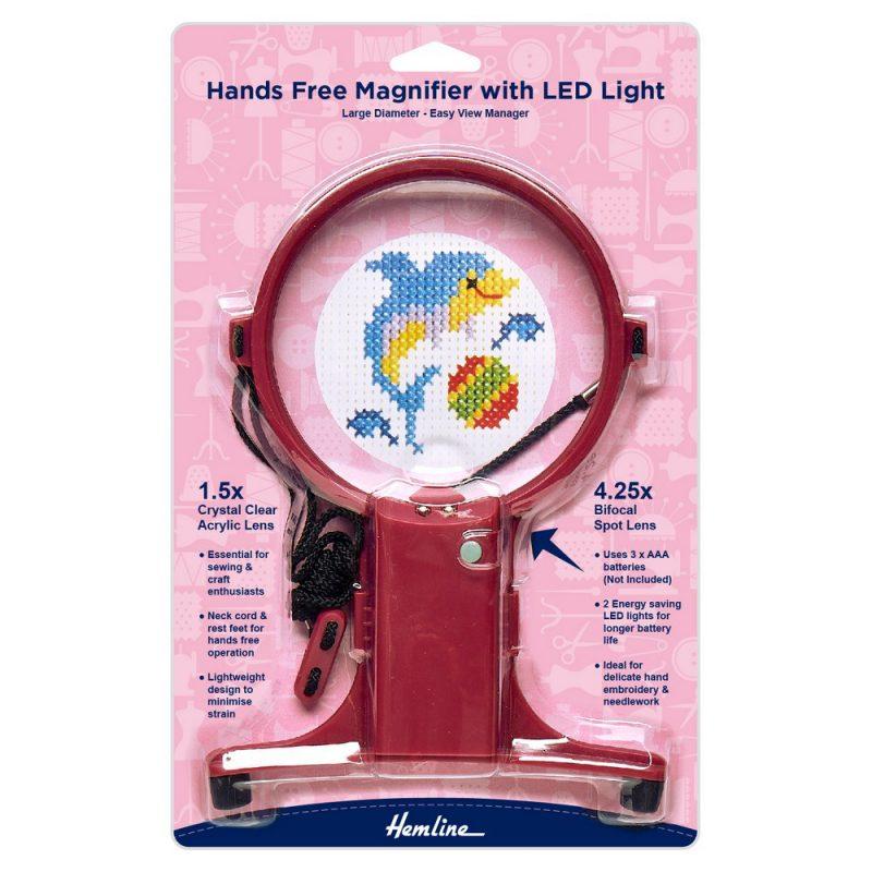 Lupa con luz Hemline