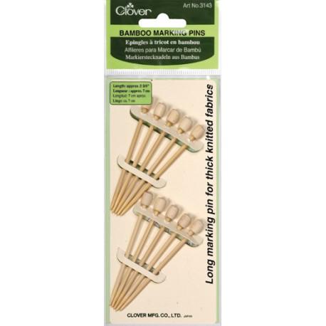 Alfileres De Bamboo Clover