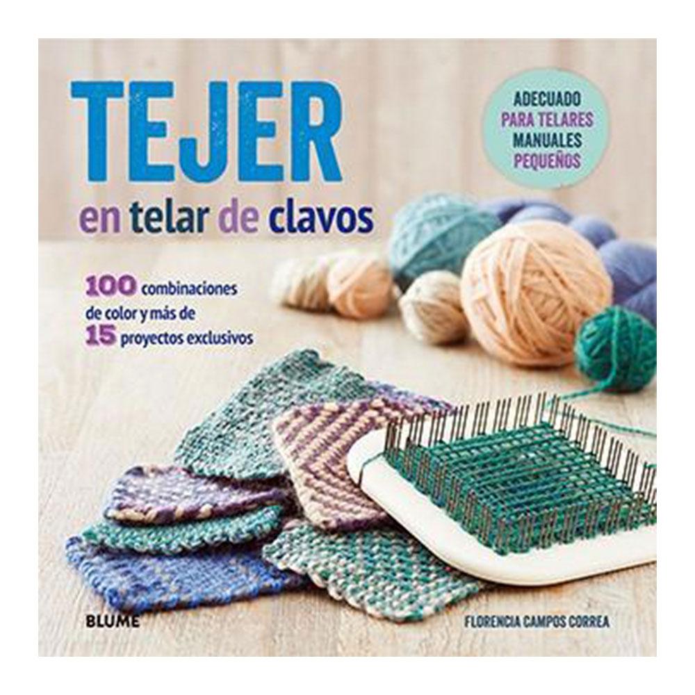 Tejer en telar de clavos