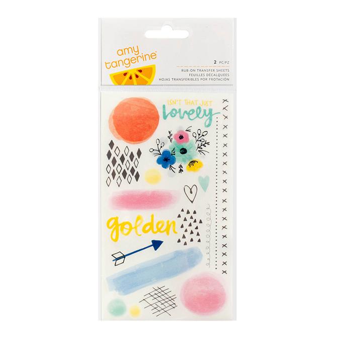 WATERCOLOR RUBONS