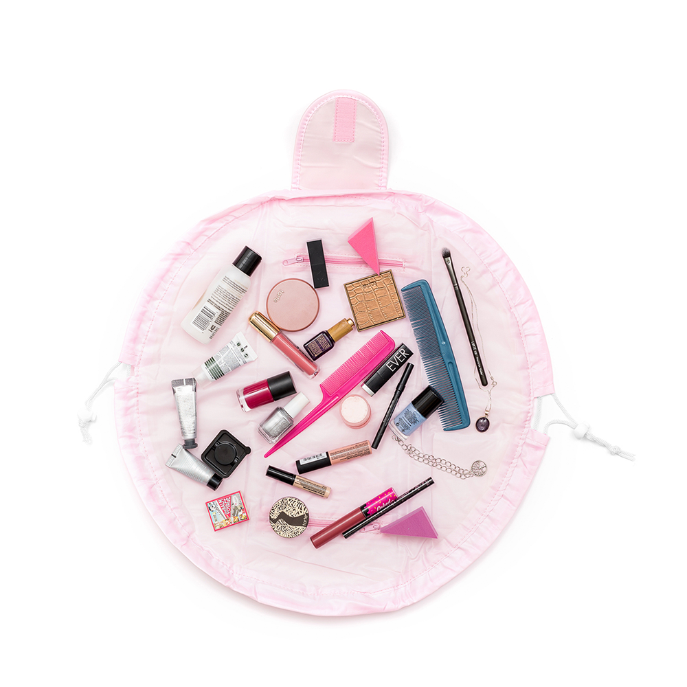 Bolsa Almacenamiento Flor Rosa