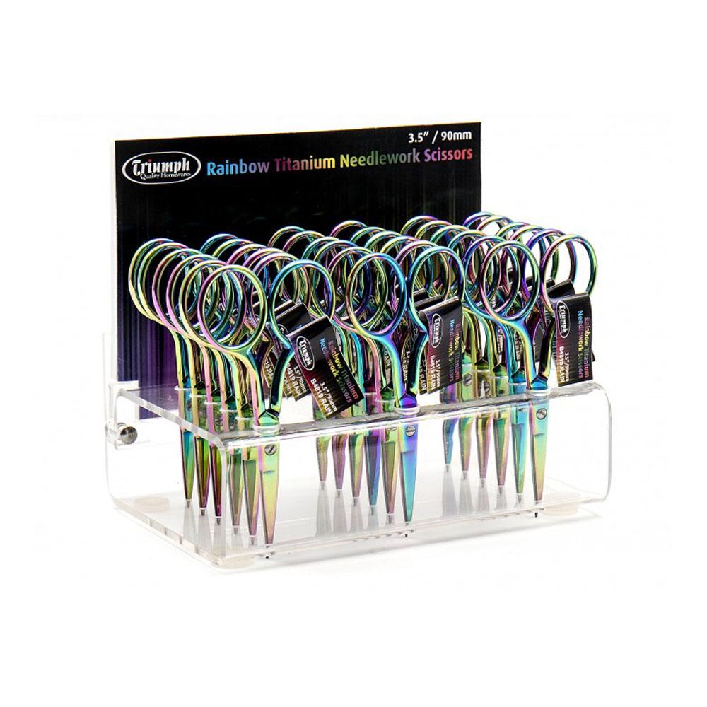 Tijera titanium rainbow