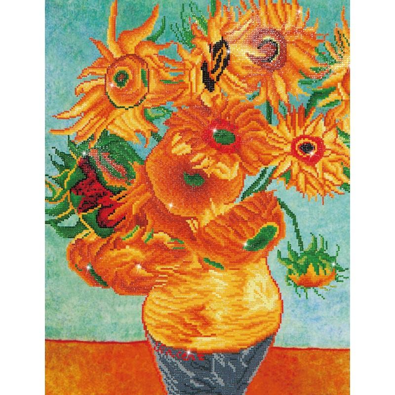Kit d.dotz sunflowers (van gogh) 55 x 71cm