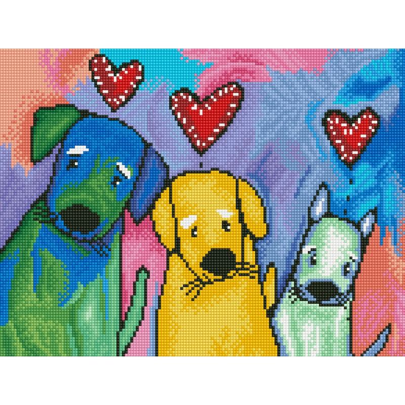 Kit d.dotz three amigos 35,5 x 45,7cm