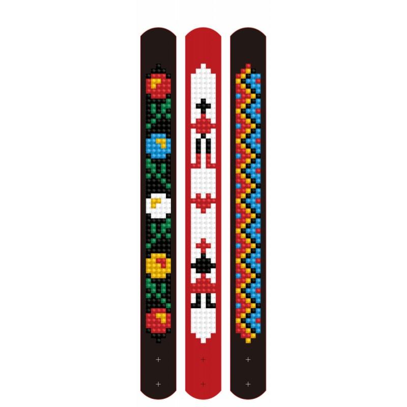 Pack pulseras d.dotz ethnic 21 x 2cm