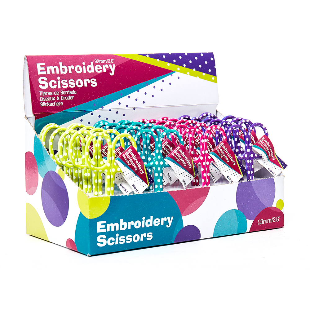 Mini Tijeras Polka Dots