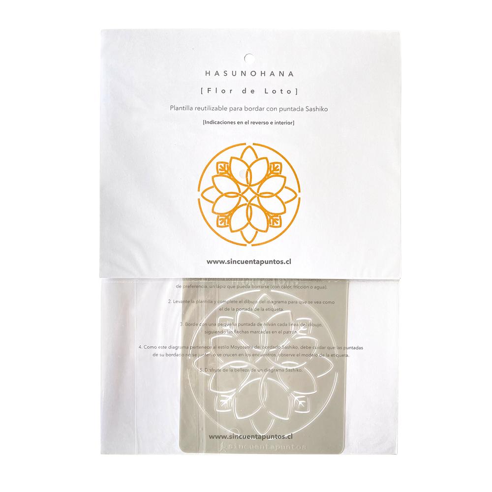 Plantilla Chica Sashiko