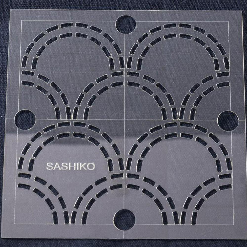Template Sashiko 4''